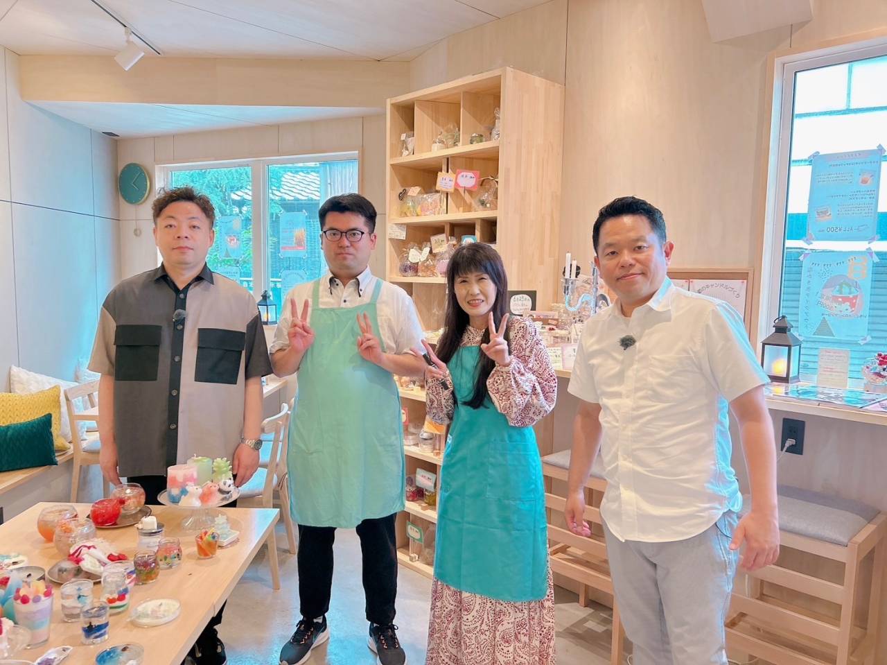 ☆hmc-cafeで『本日はダイアンなり』テレビ収録☆